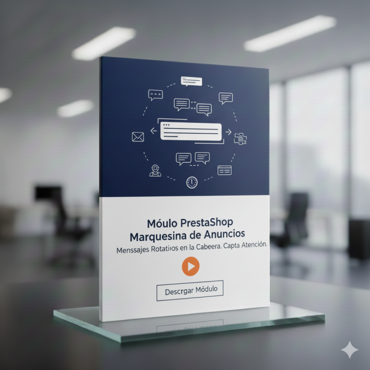 Módulo Pretashop - Marquesina Cabecera